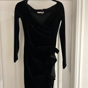 Chiara Boni V-Neck Midi Length Dress size 6